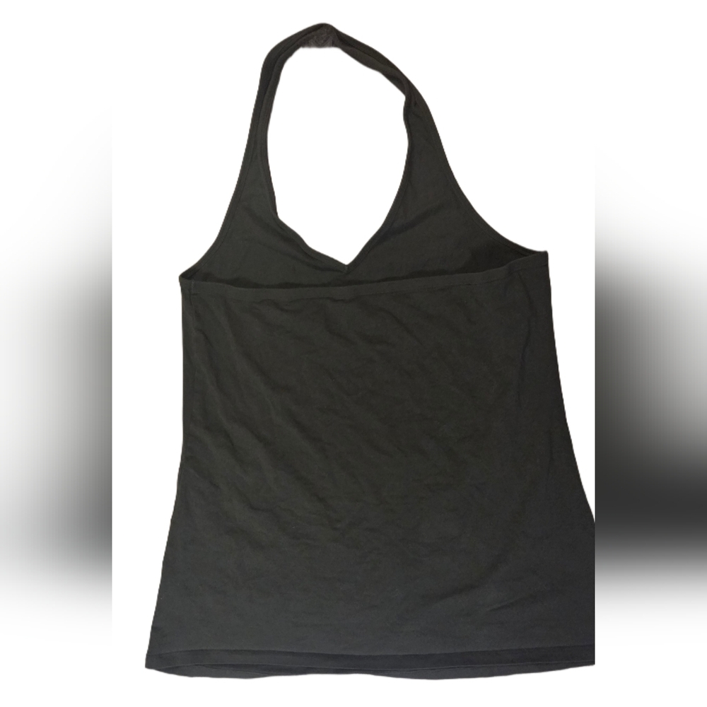 Torrid Olive Halter Top - Picture 2 of 3
